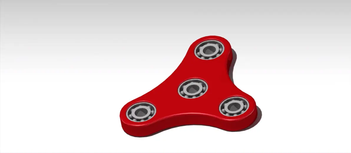 使用 CATIA 设计指尖陀螺